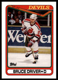 1990-91 Topps Hockey Card Bruce Driver New Jersey Devils #172