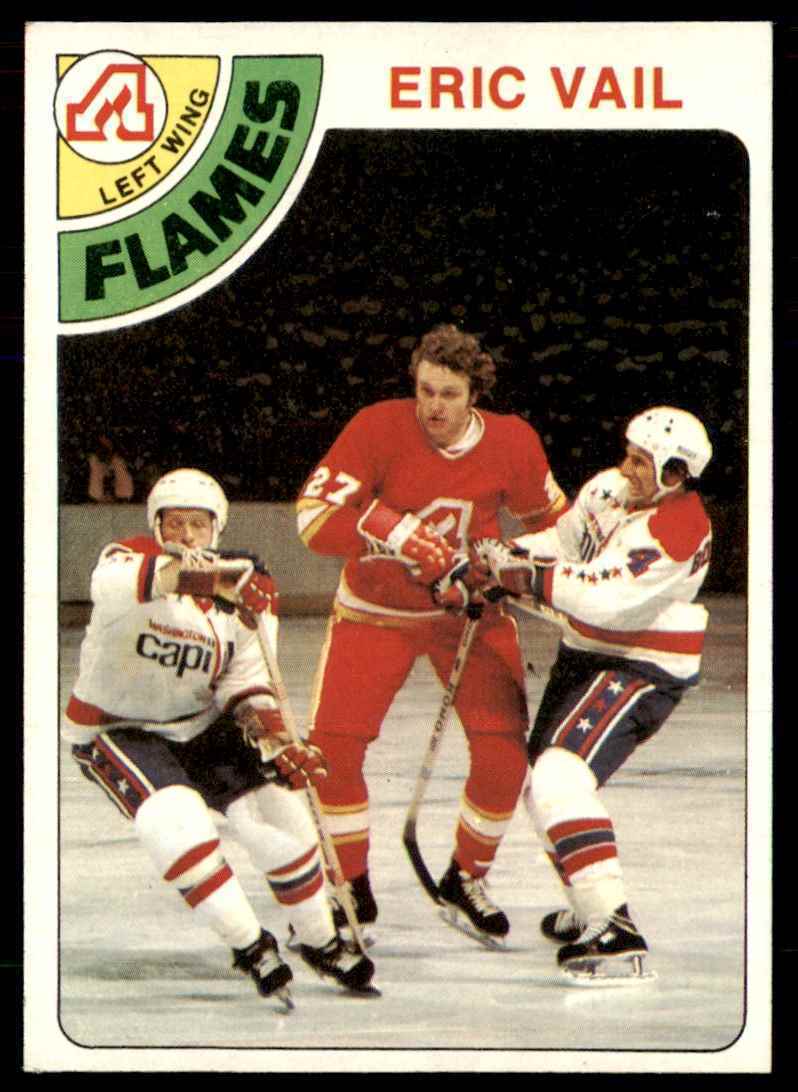 1978-79 Topps Hockey Cards Eric Vail / Atlanta Flames #129