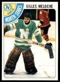 1978-79 Topps Hockey Cards Gilles Meloche A Minnesota North Stars #28