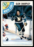 1978-79 Topps Hockey Cards Glen Sharpley A Minnesota North Stars #175