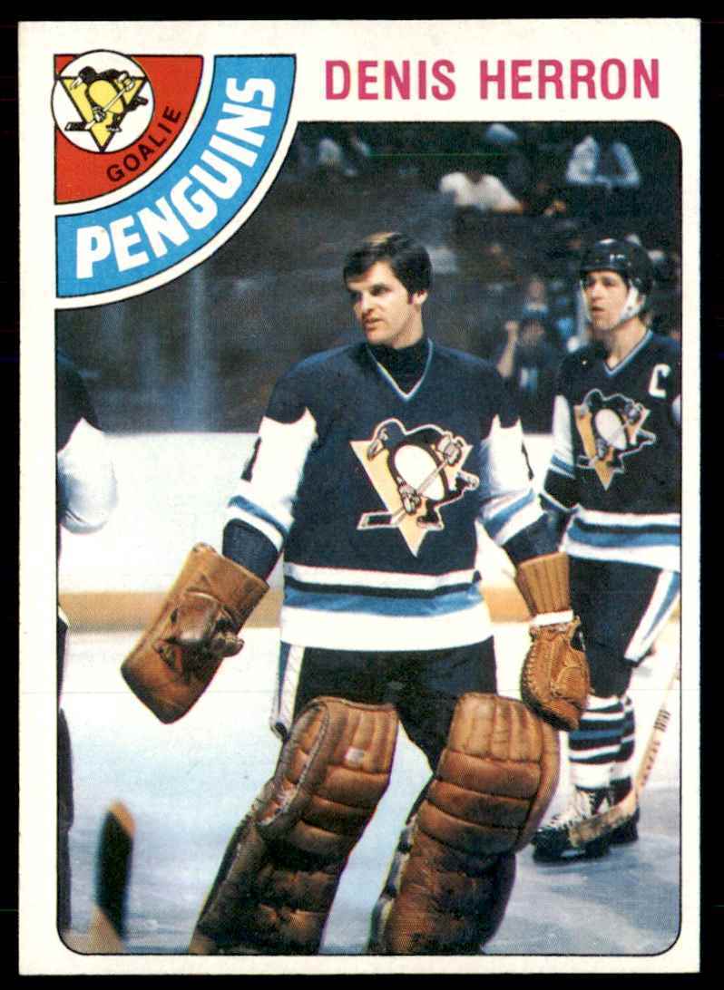 1978-79 Topps Hockey Cards Denis Herron Pittsburgh Penguins #172