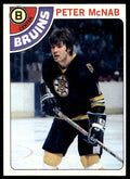 1978-79 Topps Hockey Cards Peter McNab . Boston Bruins #212