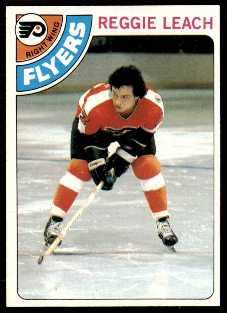 1978-79 Topps Hockey Cards Reggie Leach ` Philadelphia Flyers #165