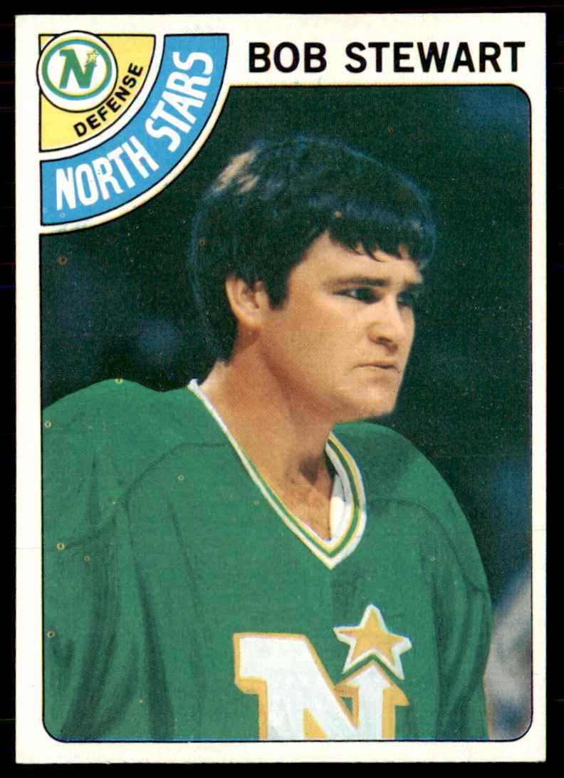 1978-79 Topps Hockey Cards Bob Stewart , Minnesota North Stars #46