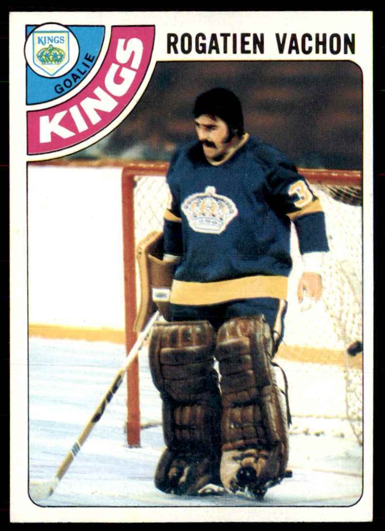 1978-79 Topps Hockey Cards Rogatien Vachon Los Angeles Kings #20