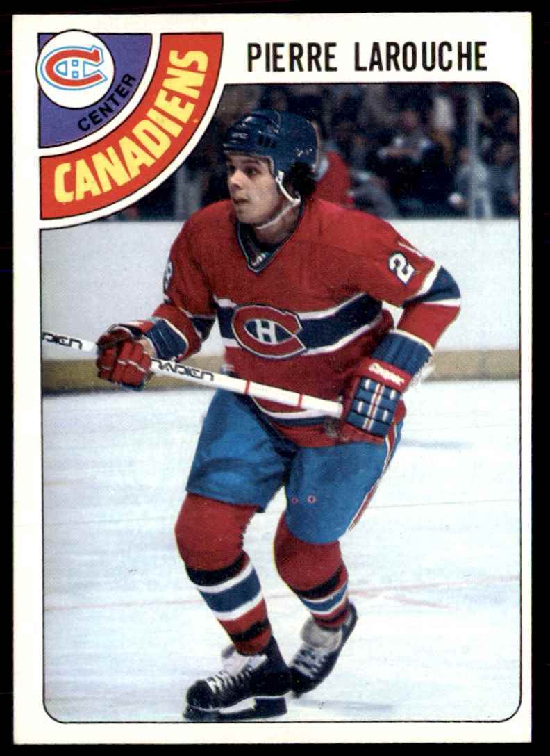 1978-79 Topps Hockey Cards Pierre Larouche c Montreal Canadiens #35