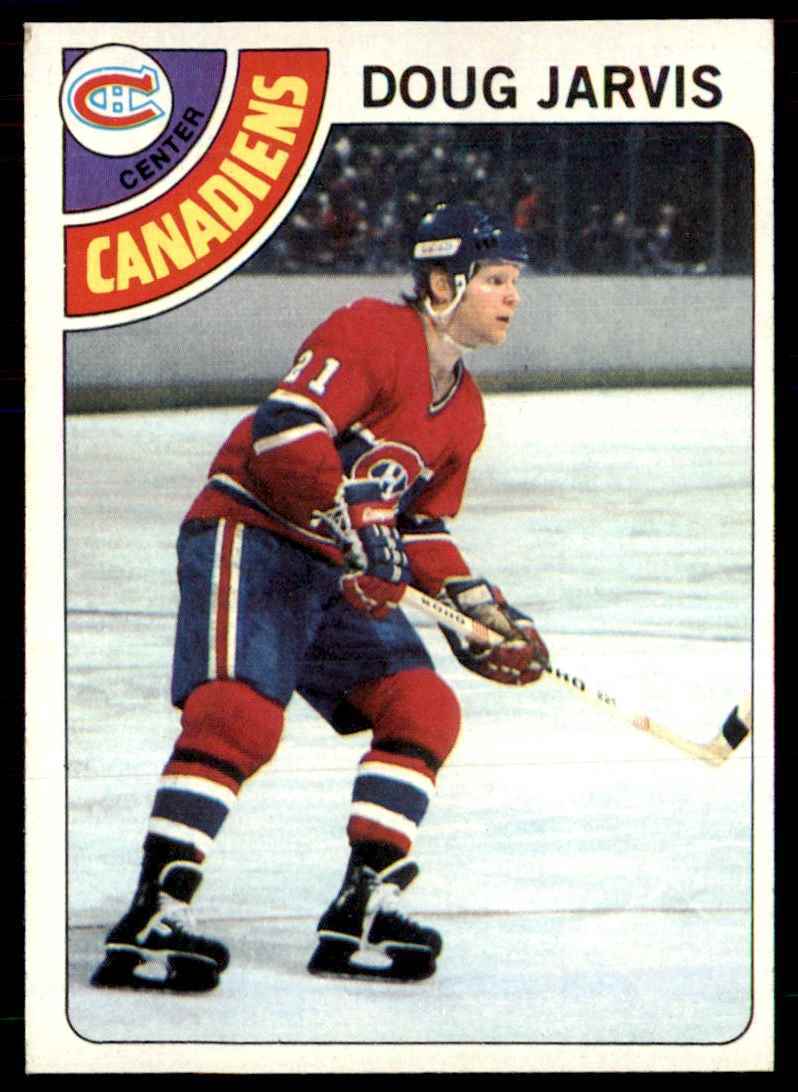 1978-79 Topps Hockey Cards Doug Jarvis , Montreal Canadiens #13