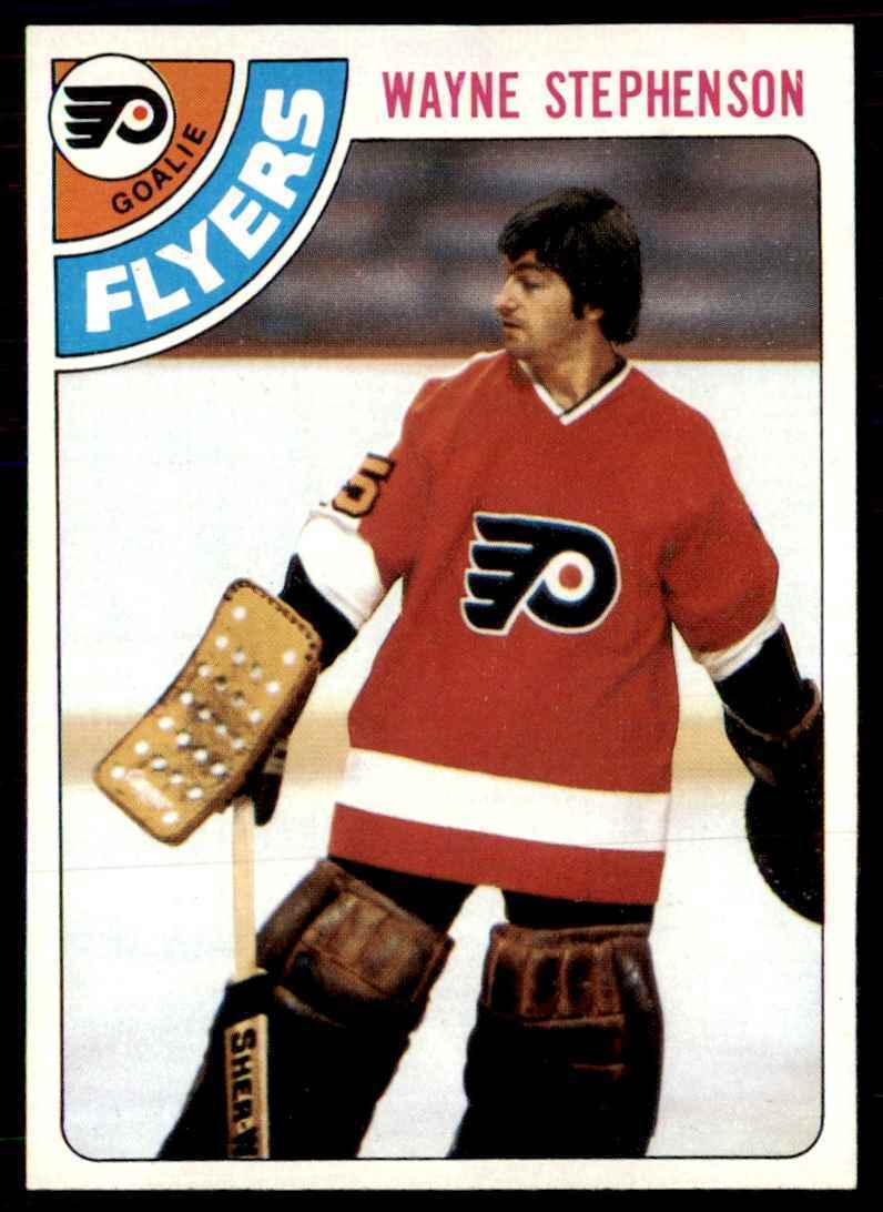 1978-79 Topps Hockey Cards Wayne Stephenson , Philadelphia Flyers #223