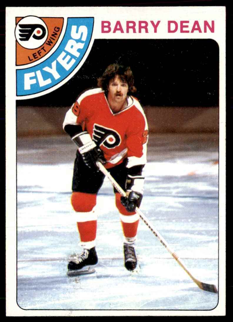 1978-79 Topps Hockey Cards Barry Dean , Philadelphia Flyers #142