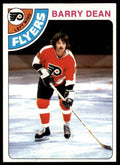1978-79 Topps Hockey Cards Barry Dean , Philadelphia Flyers #142