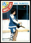 1978-79 Topps Hockey Cards Mike Palmateer , Toronto Maple Leafs #160