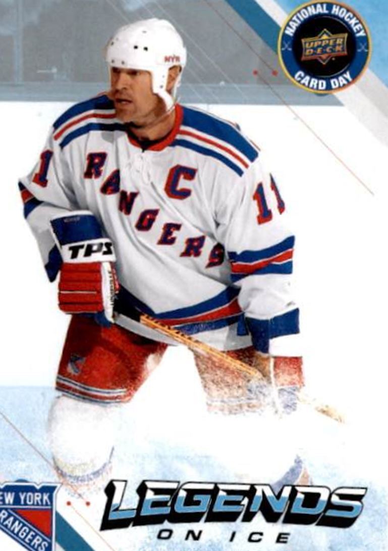 2023-24 Upper Deck National Hockey Card Day Mark Messier New Yorkl Rangers