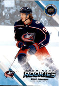 2023-24 Upper Deck National Hockey Card Day Kent Johnson Rookie Columbus Blue