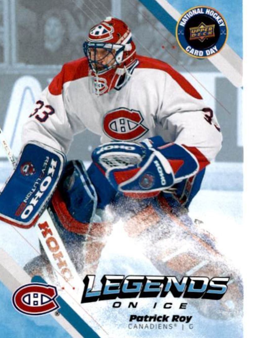 2023-24 Upper Deck National Hockey Card Day Patrick Roy Montreal Canadiens