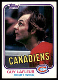 1981-82 Topps Guy Lafleur A Hockey Cards #19