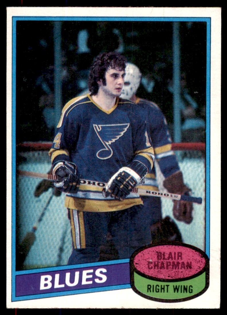 1980-81 Topps Blair Chapman Hockey Cards #48