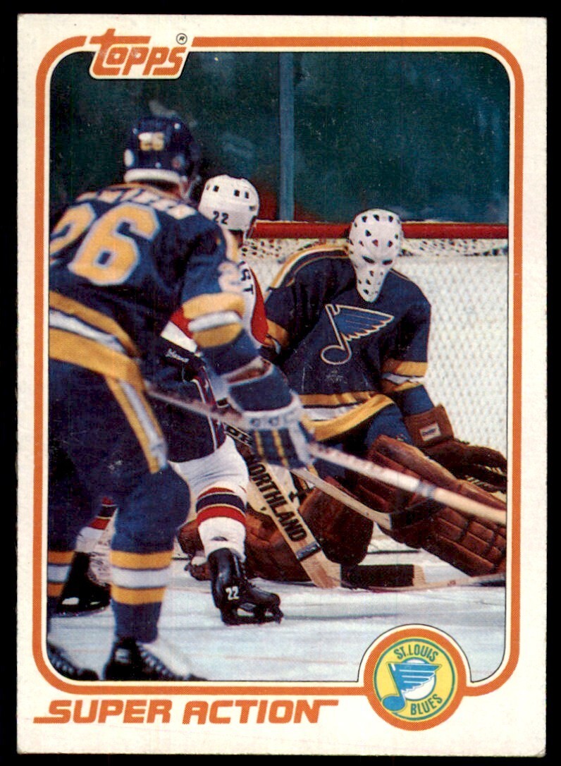 1981-82 Topps Mike Liut D Hockey Cards #128