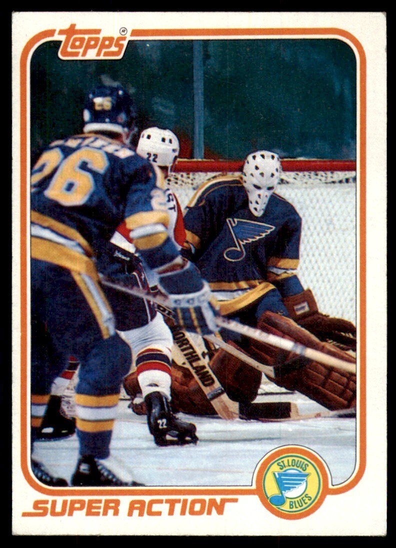 1981-82 Topps Mike Liut E Hockey Cards #128