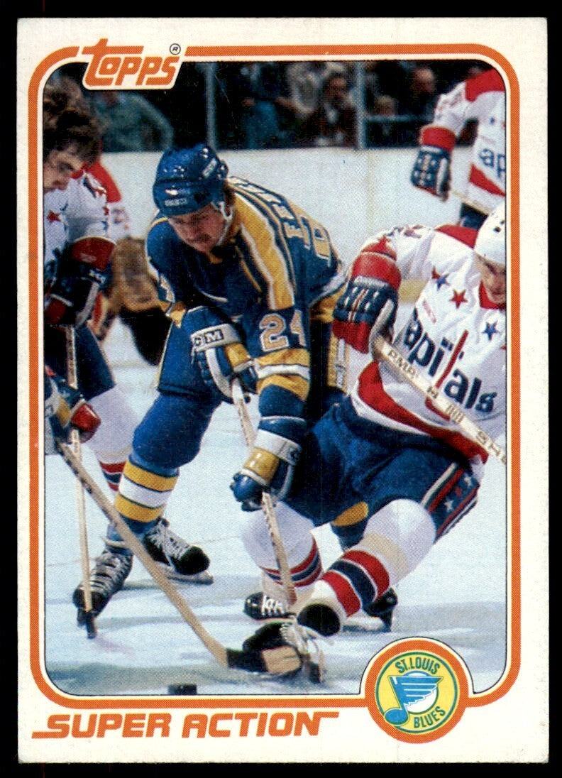 1981-82 Topps Bernie Federko Hockey Cards #127
