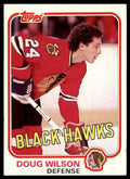1981-82 Topps Doug Wilson Hockey Cards #78