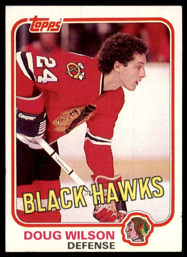 1981-82 Topps Doug Wilson Hockey Cards #78