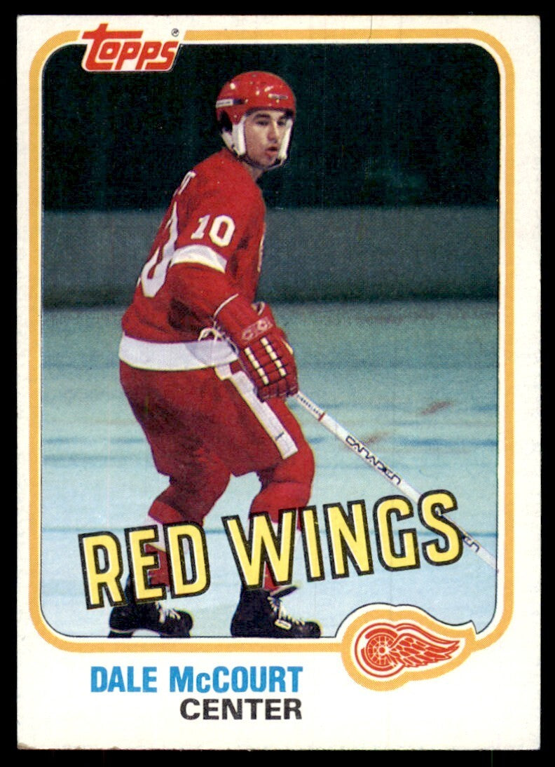 1981-82 Topps Dale McCourt A Hockey Cards #21
