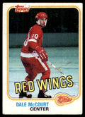1981-82 Topps Dale McCourt E Hockey Cards #21