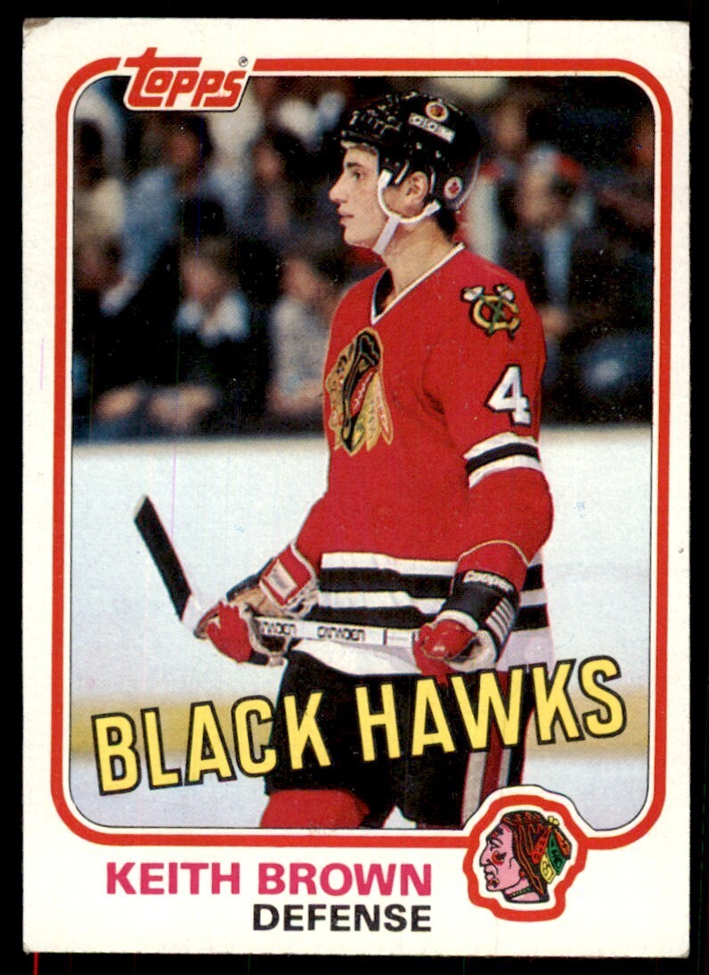 1981-82 Topps Keith Brown C Hockey Cards #67