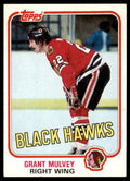 1981-82 Topps Grant Mulvey D Hockey Cards #72