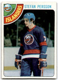 1978-79 Topps Hockey Cards Stefan Persson Rookie New York Islanders #144