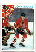 1978-79 Topps Hockey Cards John Marks Chicago Blackhawks #157