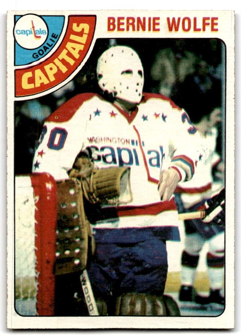 1978-79 Topps Hockey Cards Bernie Wolfe Washington Capitals #81