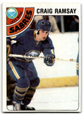 1978-79 Topps Hockey Cards Craig Ramsay Buffalo Sabres #9