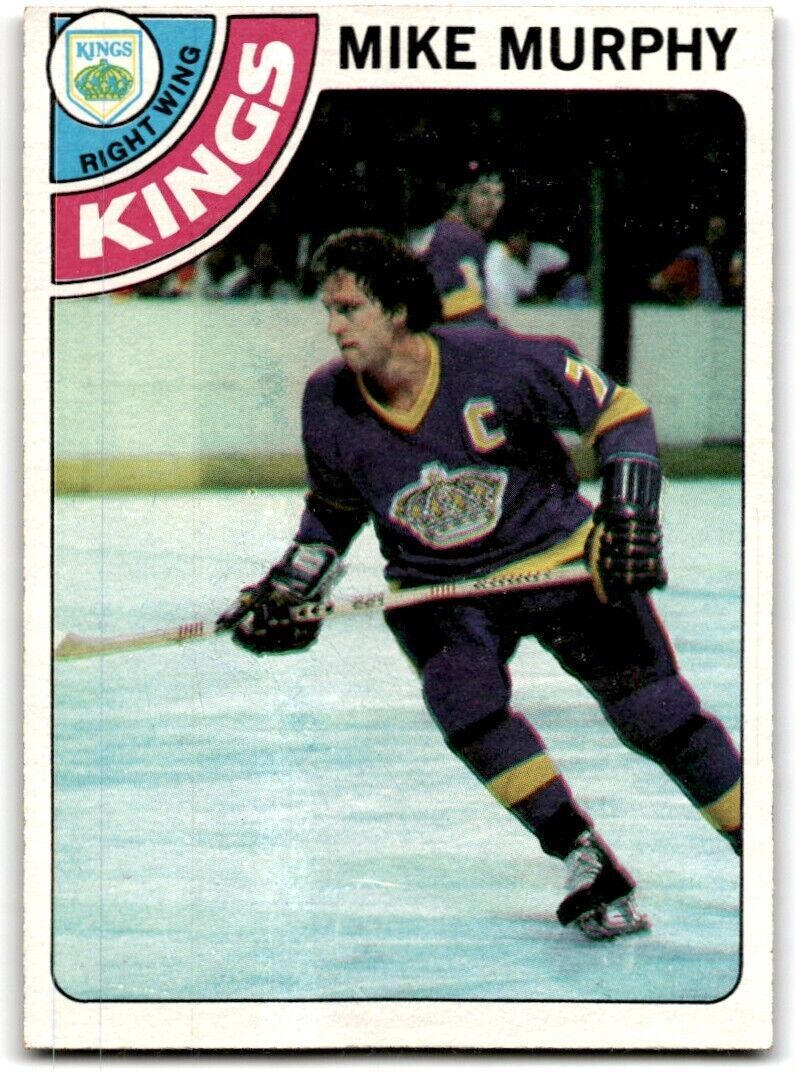 1978-79 Topps Hockey Cards Mike Murphy Los Angeles Kings #229