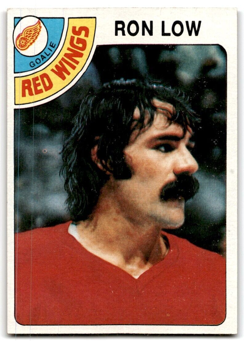 1978-79 Topps Hockey Cards Ron Low Detroit Red Wings #237