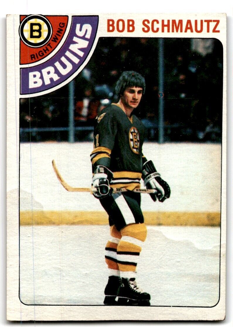 1978-79 Topps Hockey Cards Bobby Schmautz Boston Bruins #248
