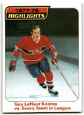 1978-79 Topps Hockey Cards Guy Lafleur . Montreal Canadiens #3