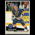 Brett Hull #326 1991 Pro Set St. Louis Blues Hockey Card NHL NM