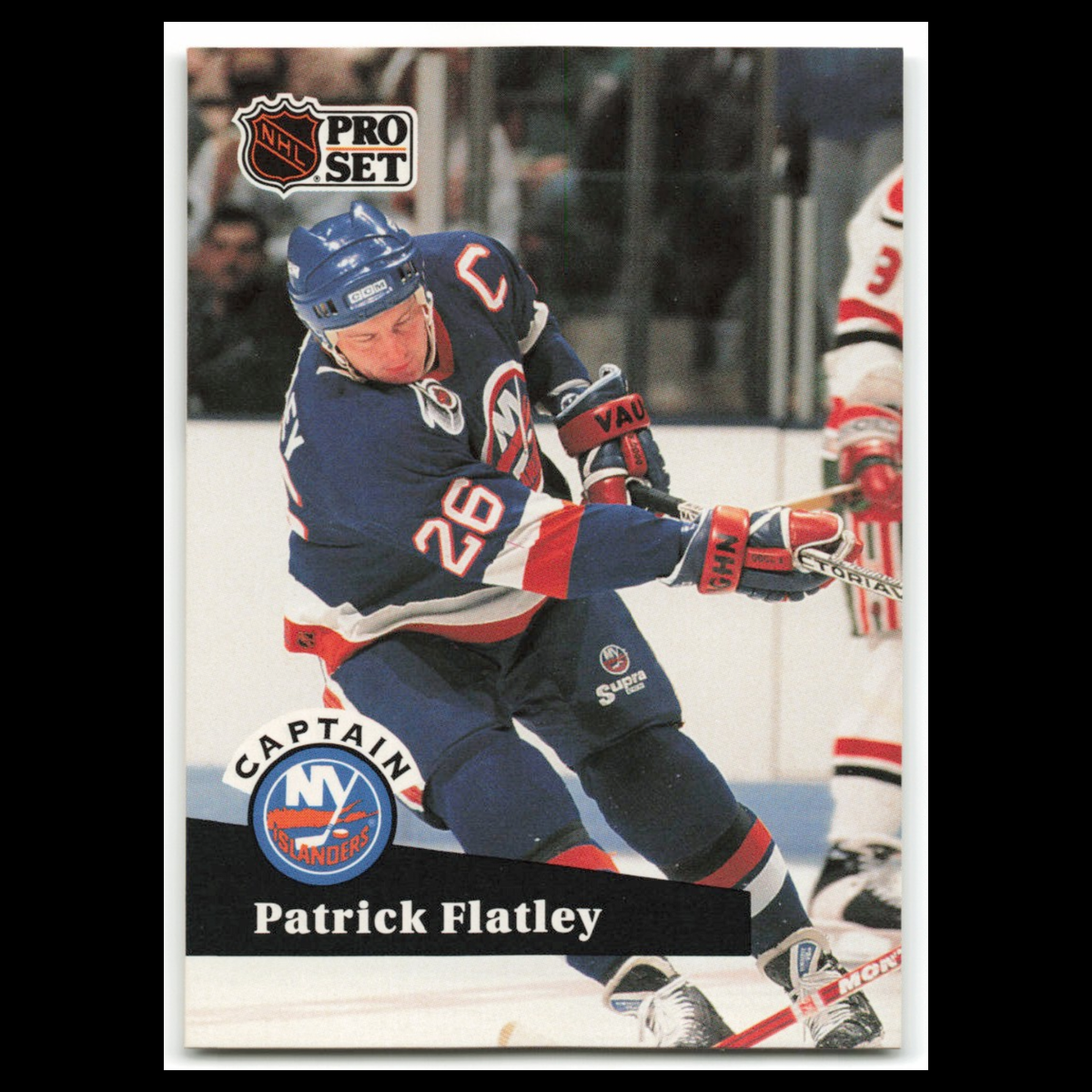 Patrick Flatley #578 1991 Pro Set New York Islanders Hockey Card NHL NM