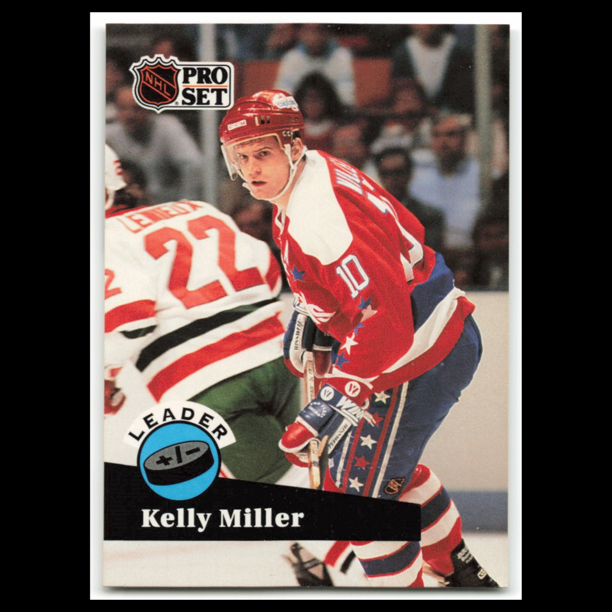 Kelly Miller #611 1991 Pro Set Washington Capitals Hockey Card NHL NM