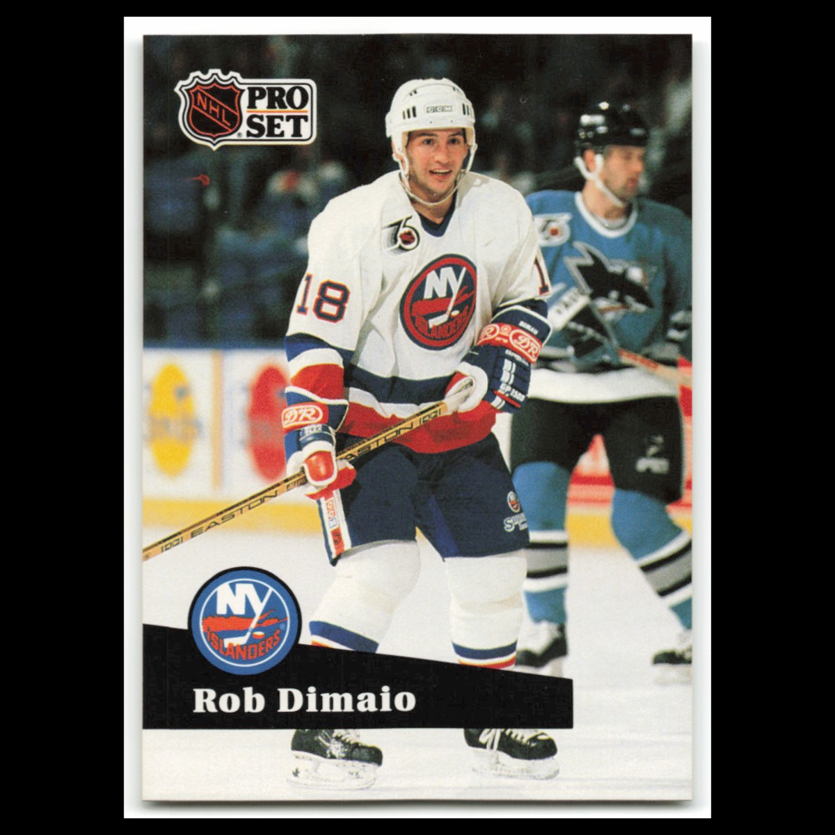 Rob DiMaio #430 1991 Pro Set New York Islanders Hockey Card NHL NM