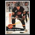Andrew McBain #500 1991 Pro Set Vancouver Canucks Hockey Card NHL NM