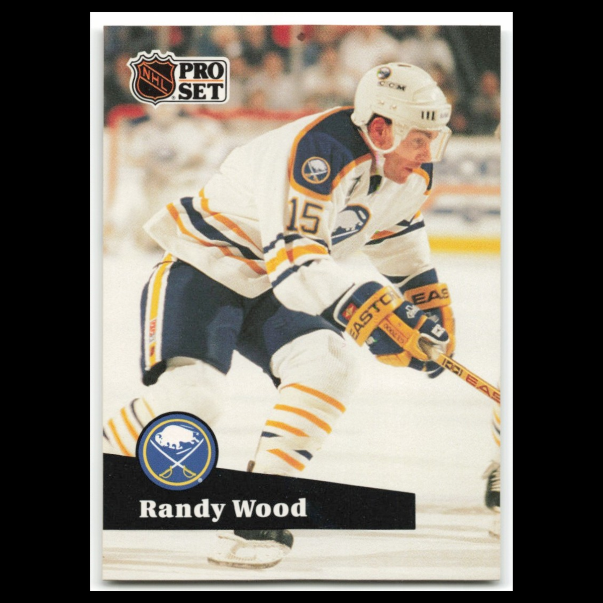 Randy Wood #359 1991 Pro Set Buffalo Sabres Hockey Card NHL NM