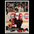 Terry Carkner #173 1991 Pro Set Philadelphia Flyers Hockey Card NHL NM