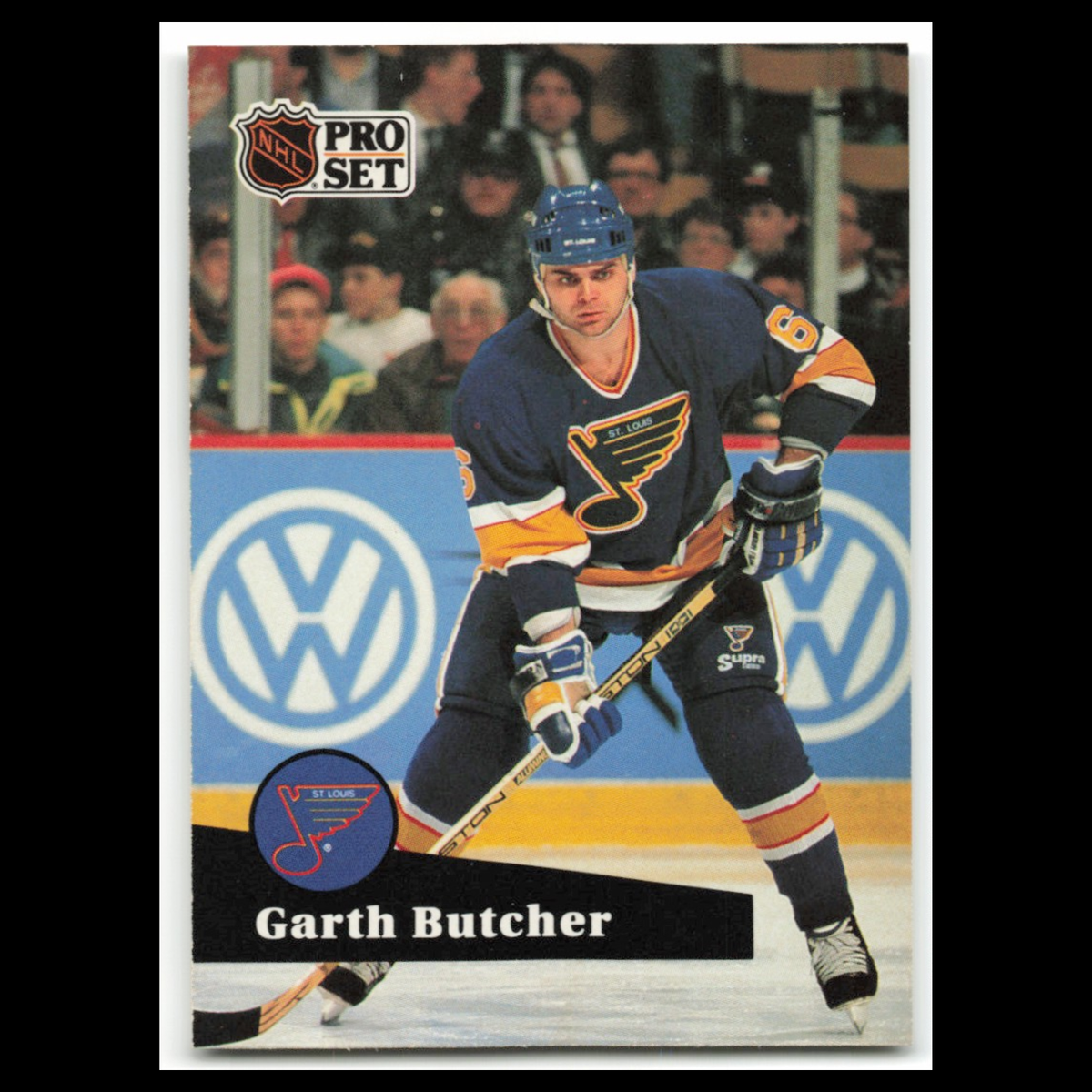 Garth Butcher #210 1991 Pro Set St. Louis Blues Hockey Card NHL NM