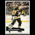 Kevin Stevens #185 1991 Pro Set Pittsburgh Penguins Hockey Card NHL NM
