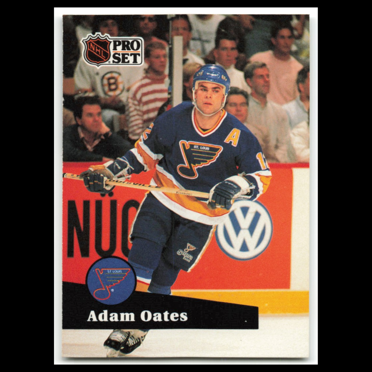Adam Oates #219 1991 Pro Set St. Louis Blues Hockey Card NHL NM