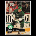 Todd Krygier #83 1991 Pro Set Hartford Whalers Hockey Card NHL NM