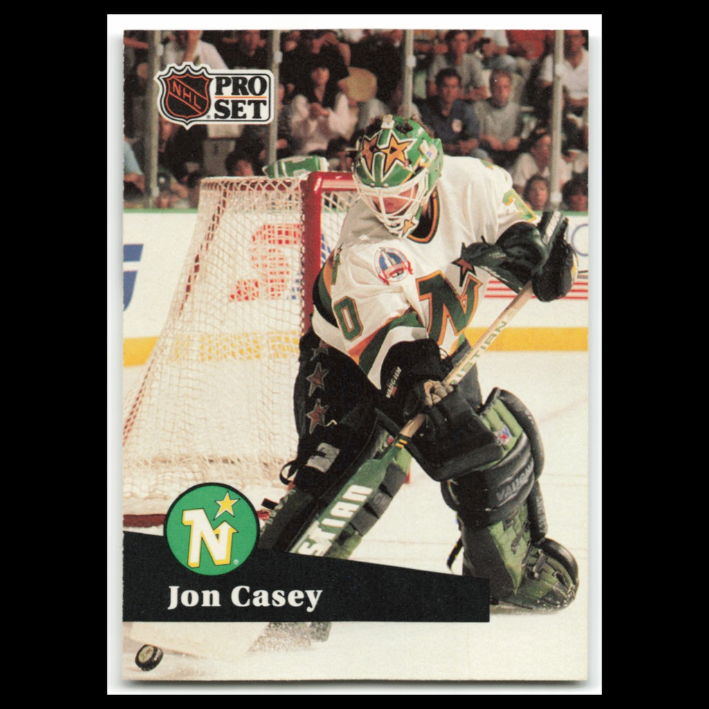 Jon Casey #111 1991 Pro Set Minnesota North Stars Hockey Card NHL NM
