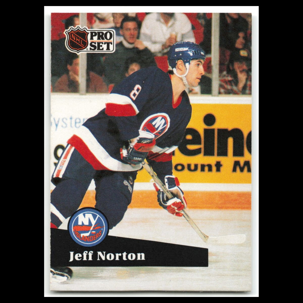 Jeff Norton #148 1991 Pro Set New York Islanders Hockey Card NHL NM